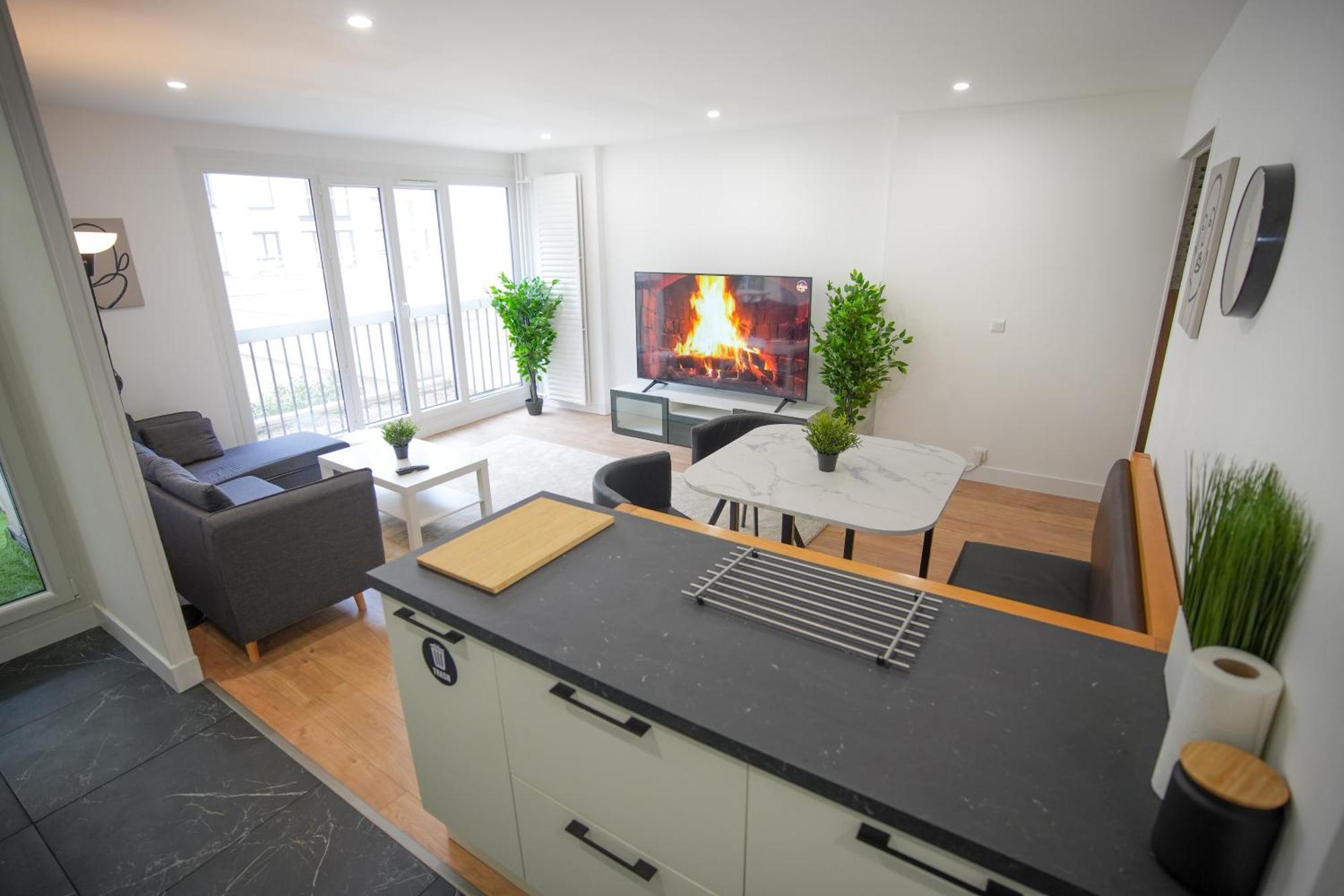 Keyless Appartement Moderne Et Spacieux 90 M2 Parking Chevilly-Larue Exterior foto